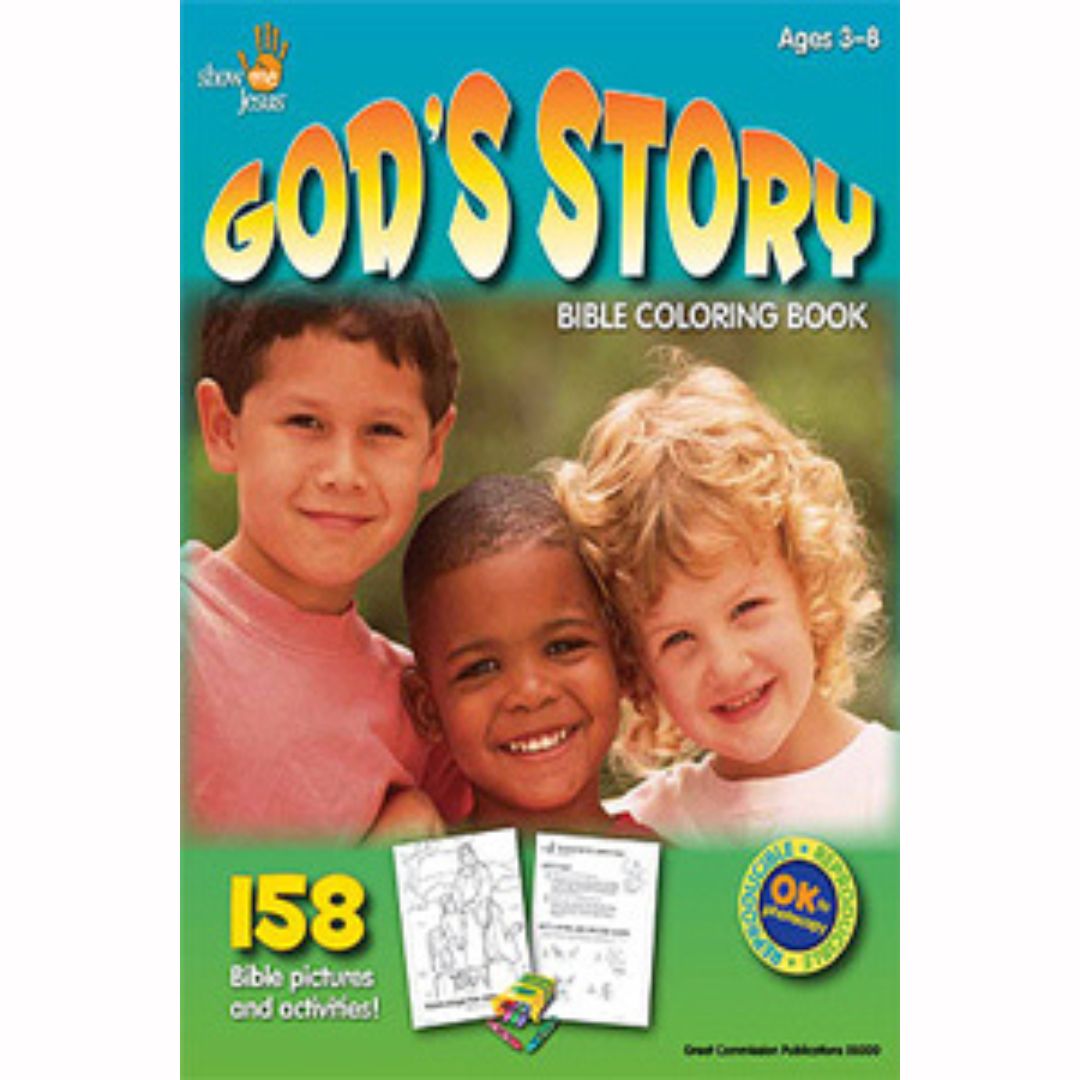 God’s Story Bible Coloring Book